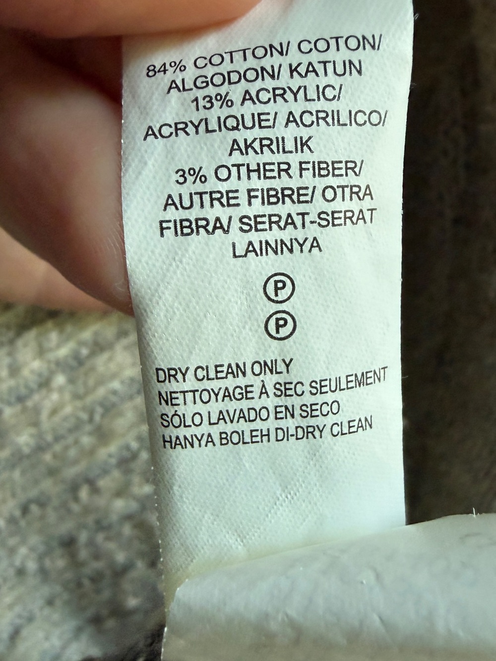 Lucky Brand Beige Aztec Shawl Collar Cardigan with Gray & Rust Accents - Picture 6 of 6